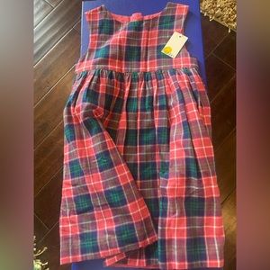 Mini Boben plaid flannel dress